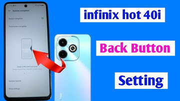 infinix hot 40i back button kaise lagaye | infinix hot 40i back button