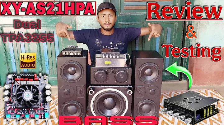 XY-AS21HPA High-Power BT Digital Amplifier Board 2.1 Channel Subwoofer 300W×2+600W Dual TPA3255 Chip