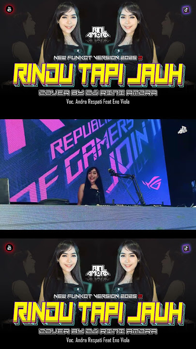 FUNKOT - RINDU TAPI JAUH [ Voc.ANDRA RESPATI Ft ENO VIOLA ]  VERSION 2025 || BY DJ RINI AMORA