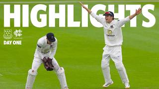 💥 JAYDEV'S 500TH FC WICKET | Sussex vs Nottinghamshire | Day One Highlights