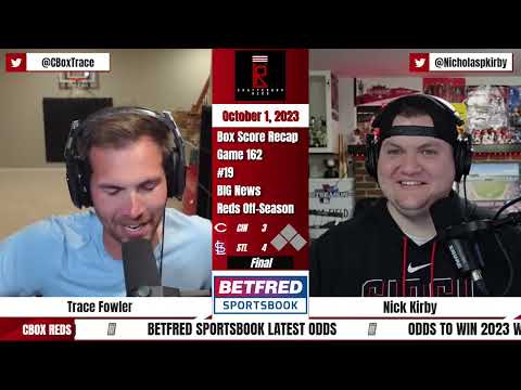 Cincinnati Reds 2023 Season Review | Chatterbox Reds | Game 162