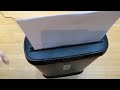 Pro Action Paper Shredder Review From Argos 18L 5 Sheet | Testing Pro Action 5 Sheet Paper Shredder
