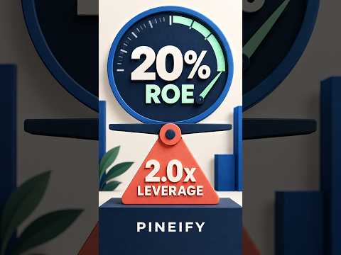 Baca ROE 20% Tanpa Mengabaikan Leverage | Pineify #Shorts #tradingview #aitrading #stock