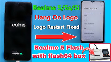 How To Flash Realme 5 With Dump File Flash 64 Box Realme 5 Flash File Hang On Logo #flash64box