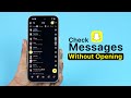 Can You SECRETLY Read Snapchat Messages Without Opening Them?