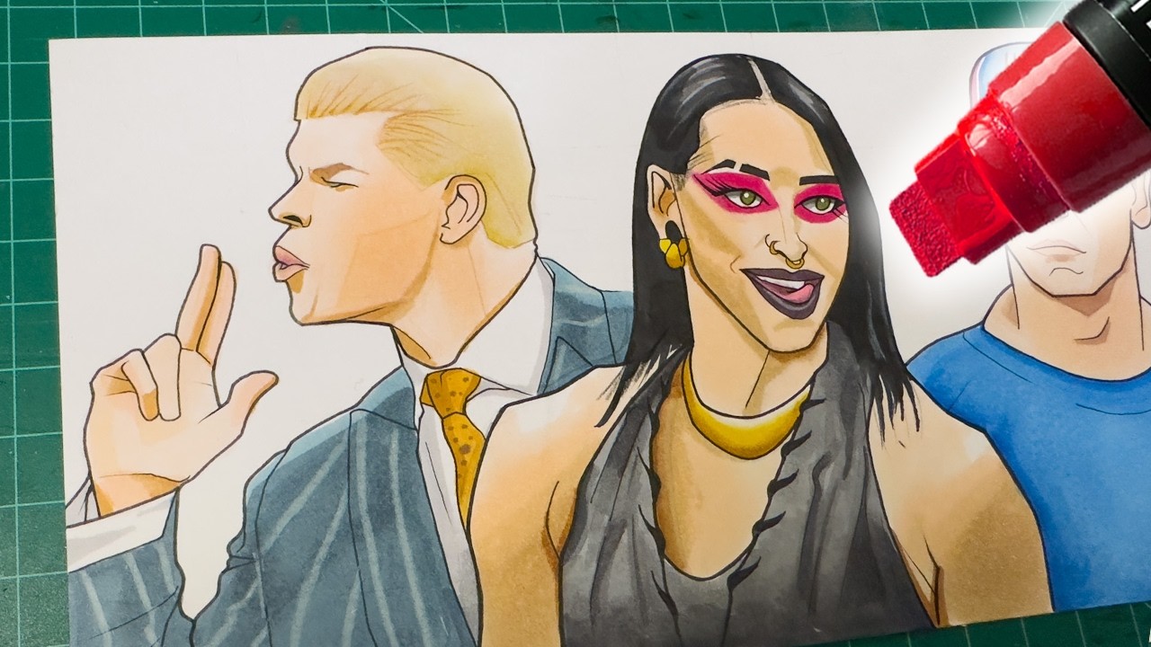 WWE Superstars Drawn In CRAZY Art Styles!🔥