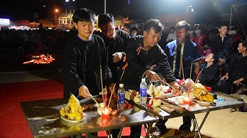 Nghi Lễ Nhảy Lửa của người Dân tộc Dao Đỏ -Na Hang -Tuyên Quang  2019