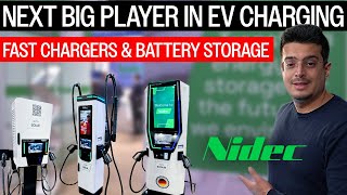 Fast EV Chargers & Leading Battery Storage (BESS)! Meet Nidec: the Next Big Player in EV Charging!