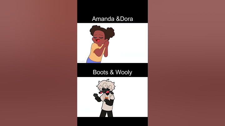 I'm Just like you ( Wooly&boots + Amanda&Dora )