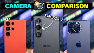 Xperia 1 V Camera Test  Vs iPhone 14 Pro Max Vs Galaxy S23 Ultra