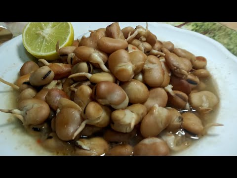 الفول النابت على أصوله بطريقة ست الحبايب مع أطعم شوربه