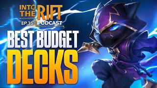 The BEST BUDGET DECKS for Riftbound Vendetta! β Into the Rift Podcast #35 The BEST BUDGET DECKS for Riftbound Vendetta! β Into the Rift Podcast #35
