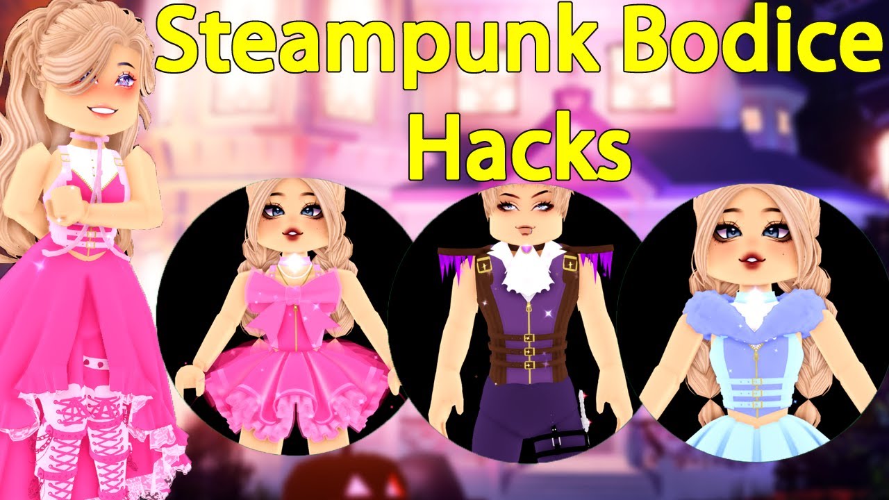 Steampunk Bodice Outfit Hacks Royale High Steampunk Set Halloween 