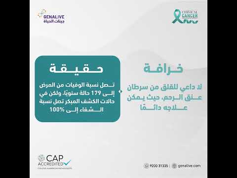   توعية حول سرطان عنق الرحم الحقائق في المملكة العربية السعودية