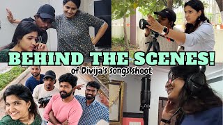 Behind the scenes of Divija's song shoot! II Ishmart Malayaja II Divija Prabhakar