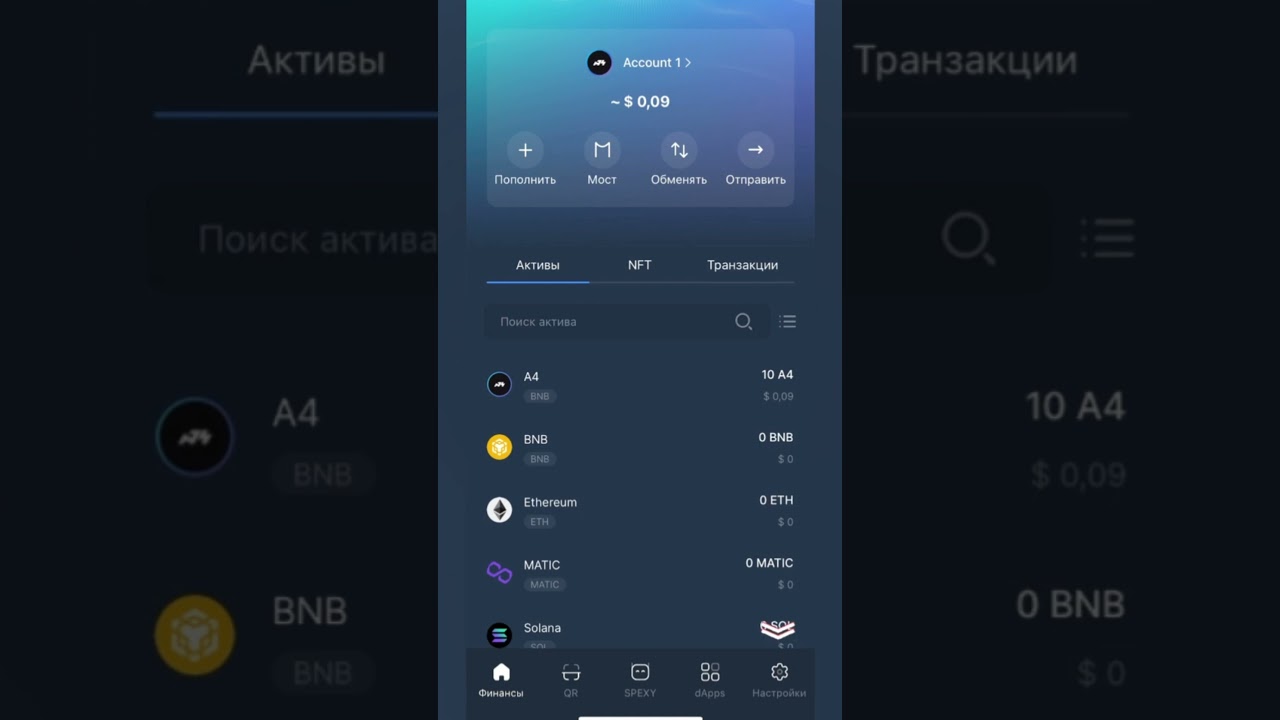 Crypto Wallet A4: Как изменить язык интерфейса в мультивалютном криптокошельке? Инструкция