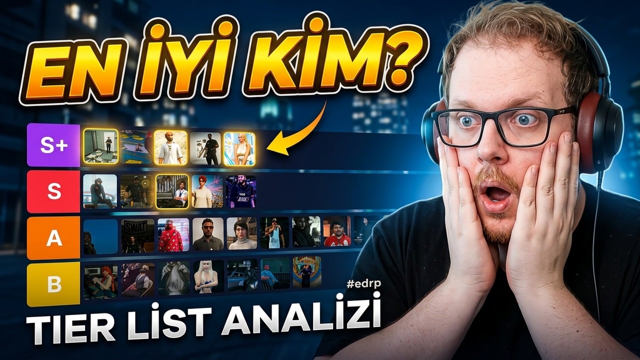 EN İYİ EDRP KARAKTERLERİ SIRALAMASI - BİZ KAÇINCIYIZ? #edrp
