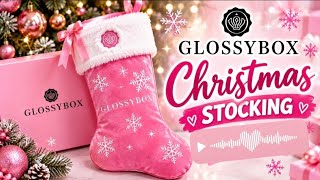 Details GLOSSYBOX CHRISTMAS STOCKING News