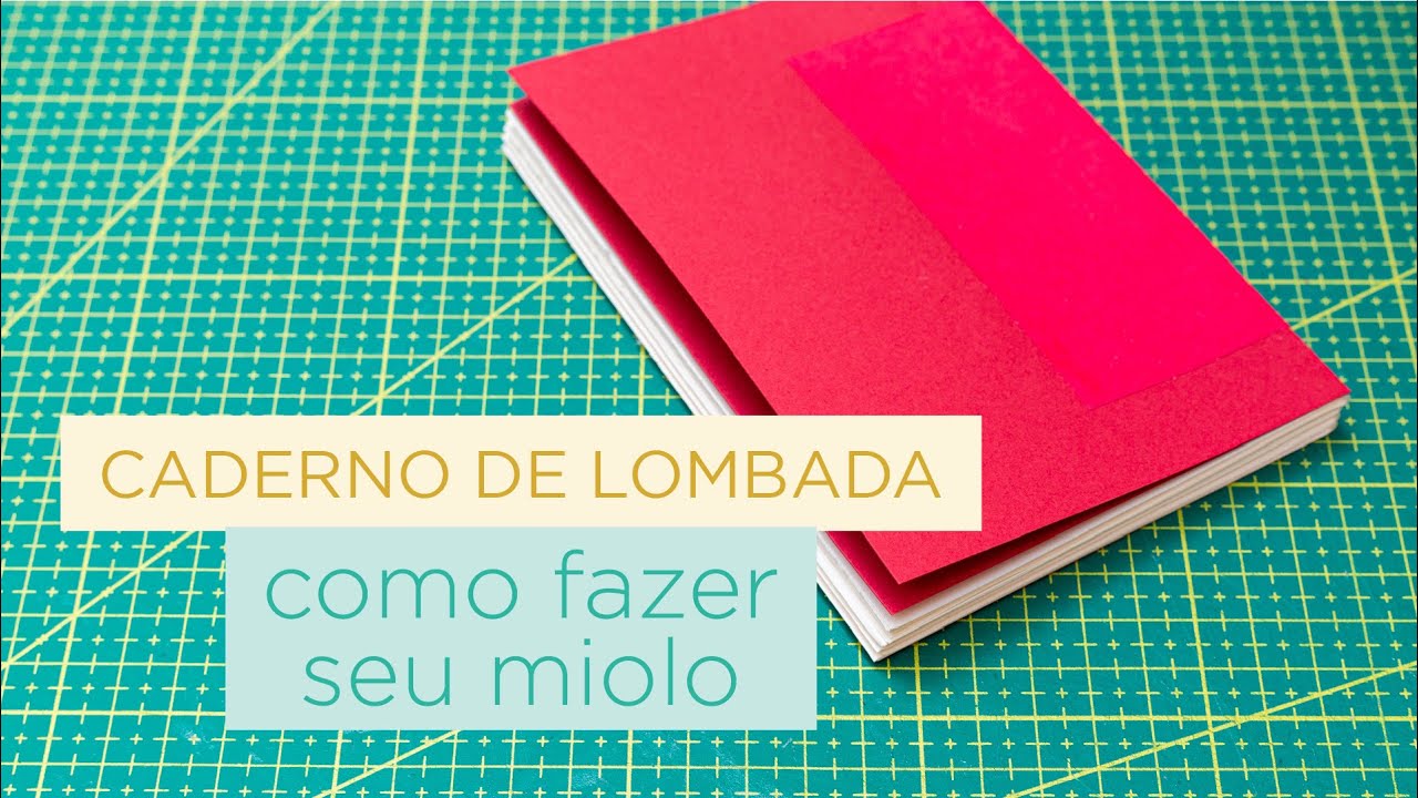 DIY: Miolo COSTURA E COLA para caderno CAPA DURA estilo Moleskine | MÉTODOS E COSTURAS