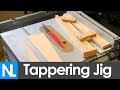 How to make a tapering jib  simple woodworking diy