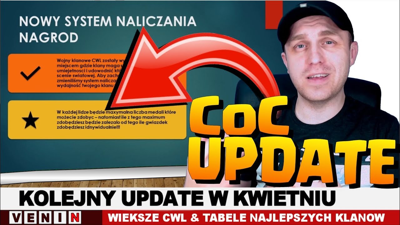 CLASH OF CLANS AKTUALIZACJA Marzec - COC UPDATE NEWS MARCH - INFORMACJE ...