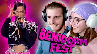 SORPRENDIDOS con la FINAL del BENIDORM FEST! || Reacción Seba y Chechu