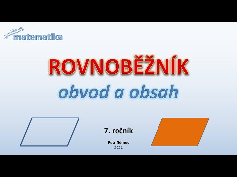 Video: Co je součet rovnoběžníku?