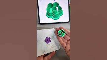 How to design your own clay cutters #3dprinting #polymerclaycutters #polymerclay