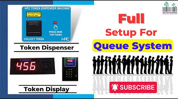 Token Display Token Dispenser Queue Management System Dr. Clinic Pathology Lab Token System Machine