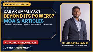 Companies Act 2013 – Memorandum & Articles of Association | Bank Law Officer