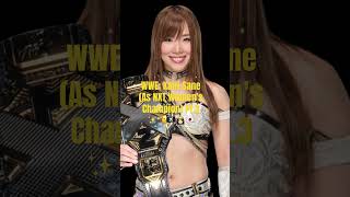 WWE: Kairi Sane (As NXT Women's Champion) Pt.3 ✨🫡🏴‍☠️👸🏻 *#WWE* *#NXT* ❤️💛💙🤩😎💪🏼🔥