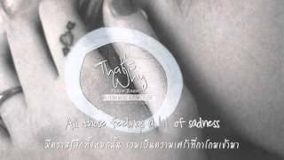 Video thumbnail of "[Karaoke + Thaisub] Baek Yerin : That's Why"