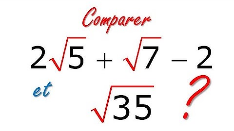 comparaison de deux nombres réels TC Biof