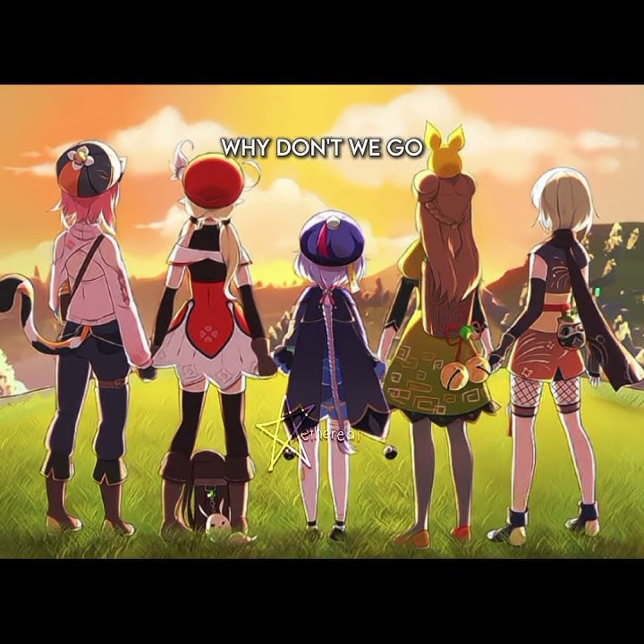 Qiqi, YaoYao, Diona, Sayu, Klee || Somewhere Only We Know #trending #genshinimpact #viral #trends