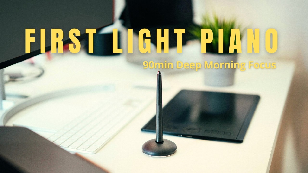 FIRST LIGHT PIANO – 90min Deep Morning Focus