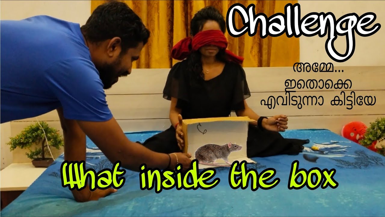 What inside the box challenge with Husband🤣|Challenging video part ll ...