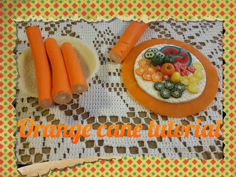 Video: Wie Man Orangenscheiben Aus Fimo Macht