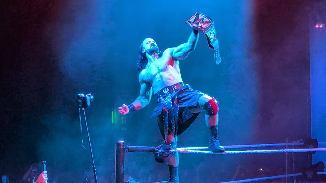 WWE LIVE Glasgow - Drew McIntyre First WWE Undisputed Champion Entrance - 2026