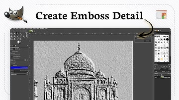 Een reliëfeffect creëren in Gimp (dynamisch reliëf)