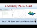 MATLAB Save Load Function