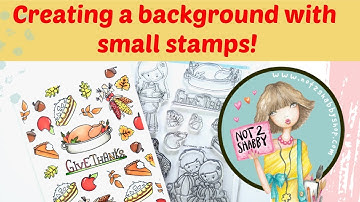 Small Stamps Background Tip | Giveaway Winner