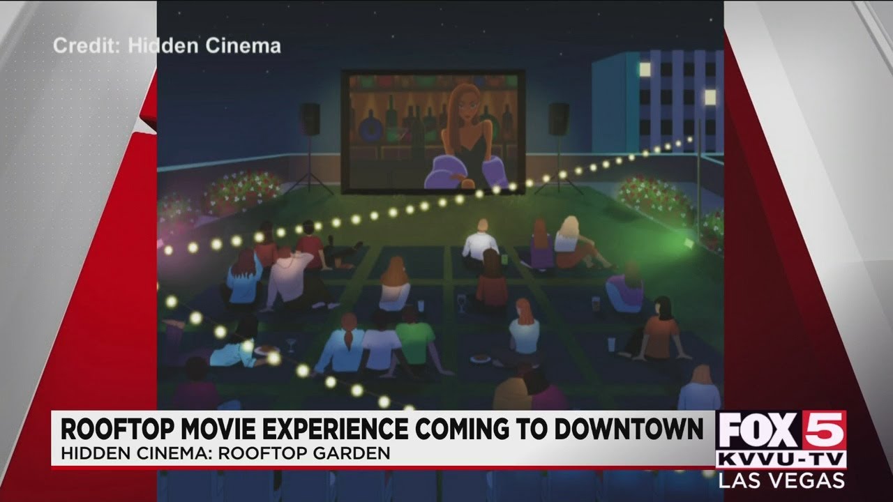 Rooftop movie venue opening in Las Vegas YouTube