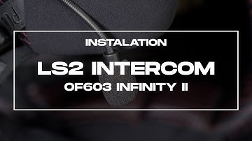 LS2 INTERCOM 4X - How to install on INFINITY II
