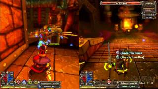 Dungeon Defenders: Two-Player Defense Gameplay