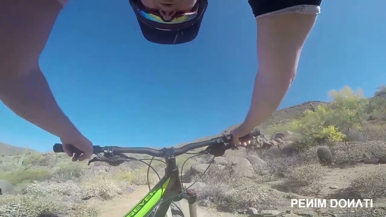BTT Western Bike Loop Trail @ Adero Canyon Trailhead, Arizona USA