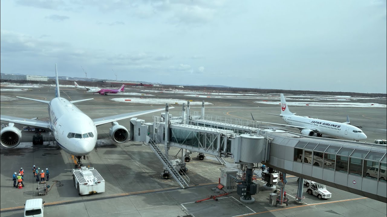 【Vlog】新千歳空港爆歩き