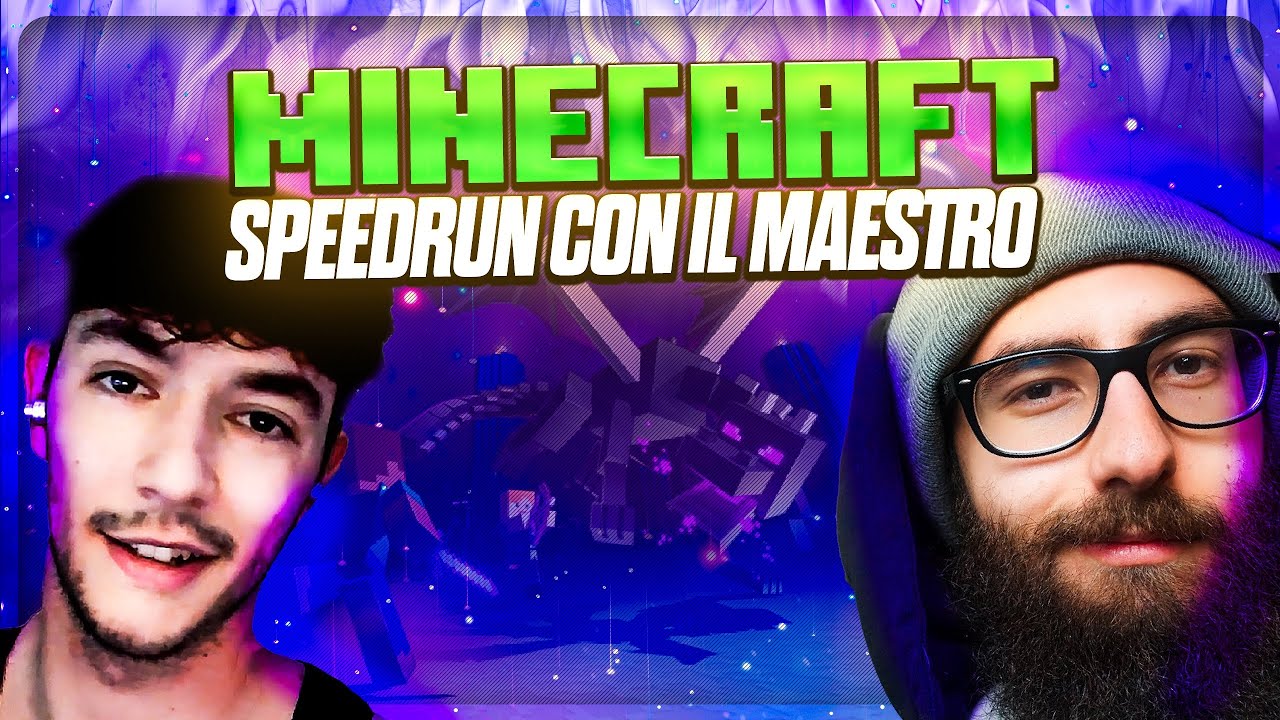 LEGIT SPEEDRUN MODDATA CON MARZA! - Minecraft w/ @The Real Marzaa