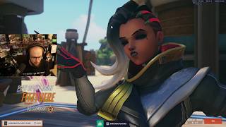 Potg The Stealth King Returns Fitzy Sombra Overwatch Season 2 Gameplay