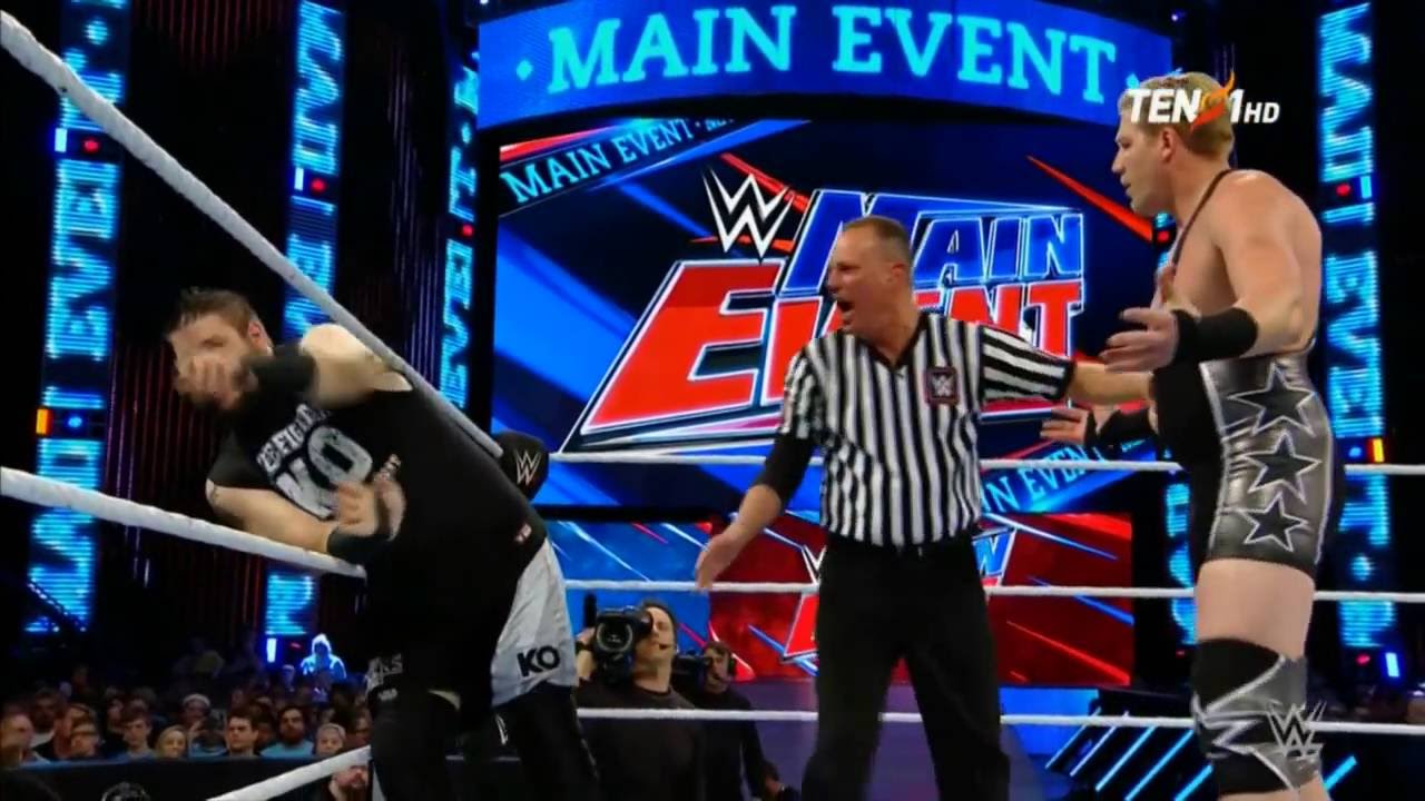 WWE Main Event Keivn Owens VS Jack Swagger 2016