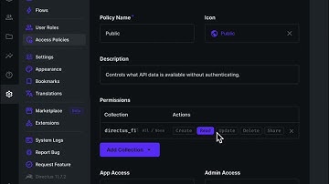 Directus: How to make files/assets Public